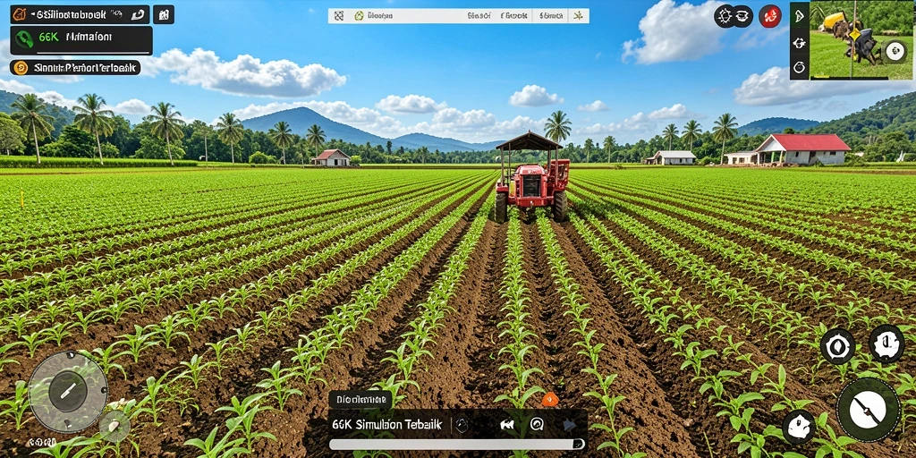 Screenshot menarik dari gameplay Farming di 66K