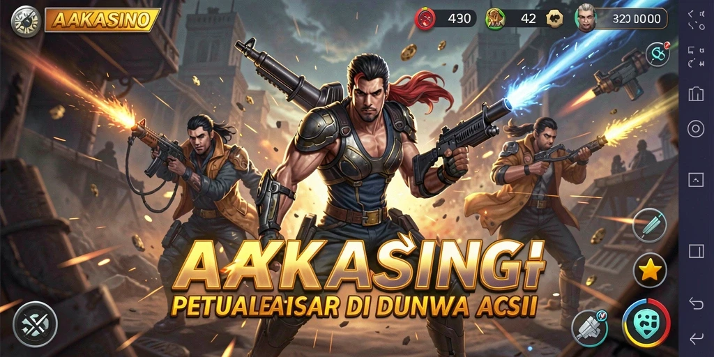 Tampilan seru gameplay AAKASINO dengan aksi yang mendebarkan.