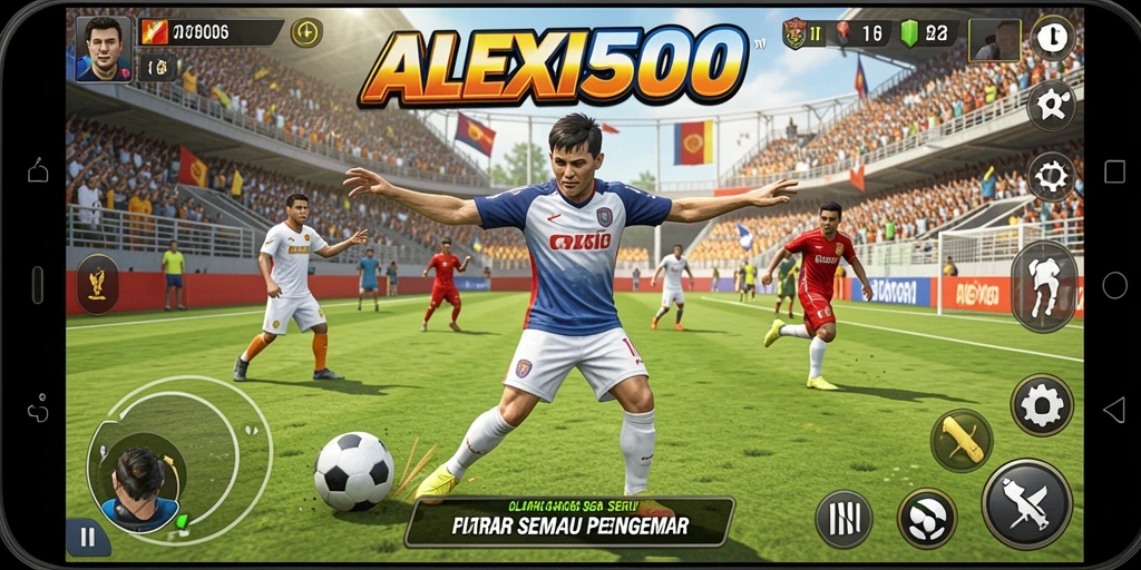 Tampilan gameplay ALEXIS500 yang mengesankan dan menarik.
