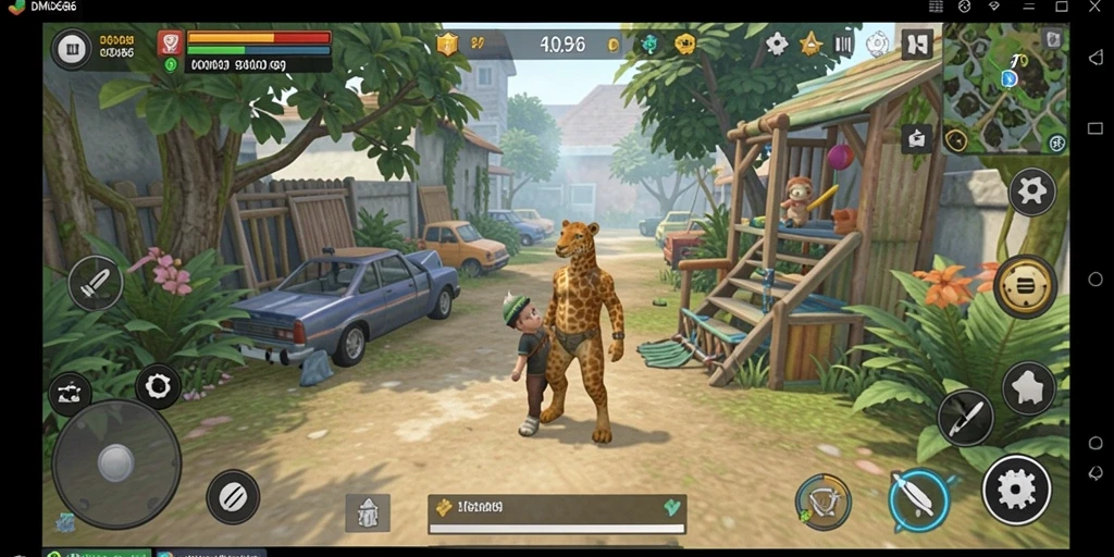 Tampilan gameplay DMD686 yang menarik dengan grafik yang detail.