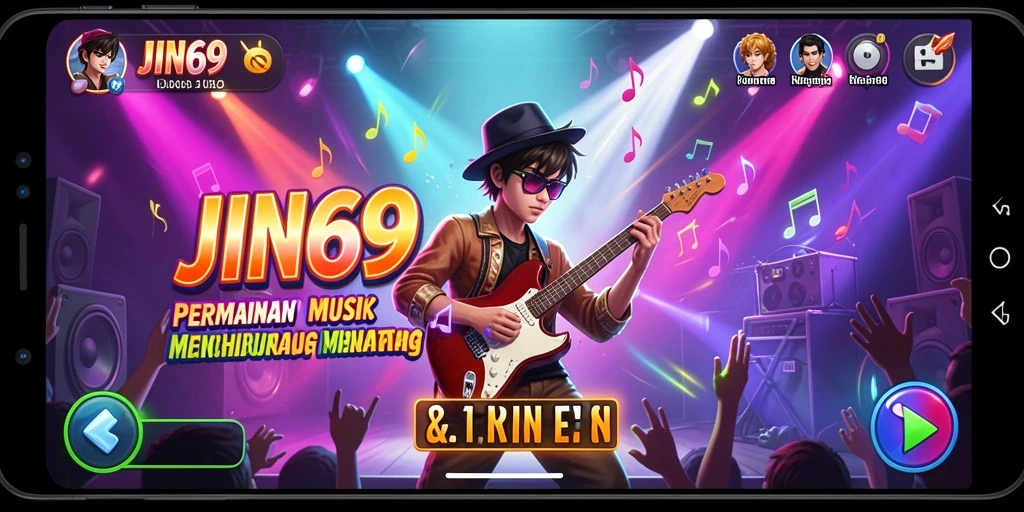 Tampilan gameplay JIN69 yang seru dan interaktif.