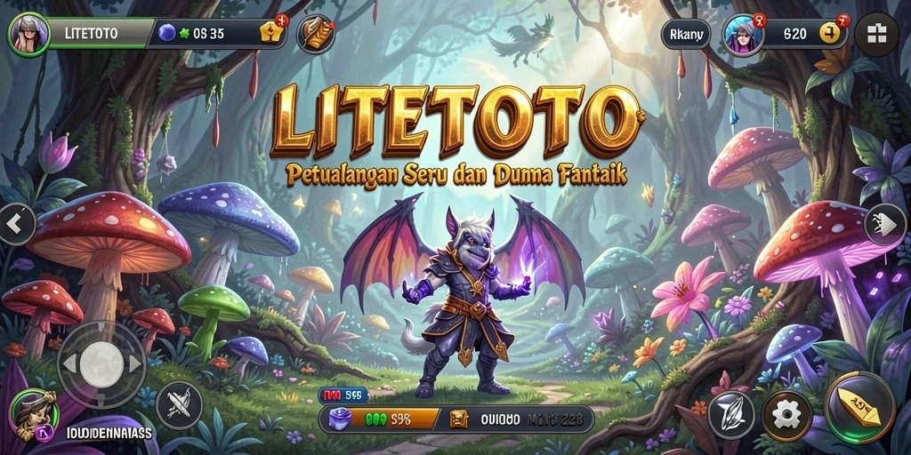 Gameplay seru dalam dunia petualangan LITETOTO.