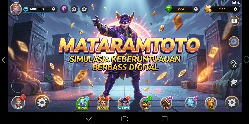 Tampilan gameplay menarik dari MATARAMTOTO yang penuh strategi.