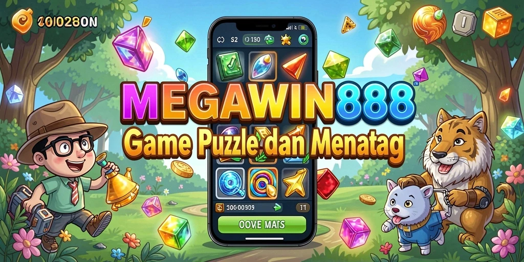 Tangkapan layar gameplay MEGAWIN888 dengan teka-teki yang menantang.