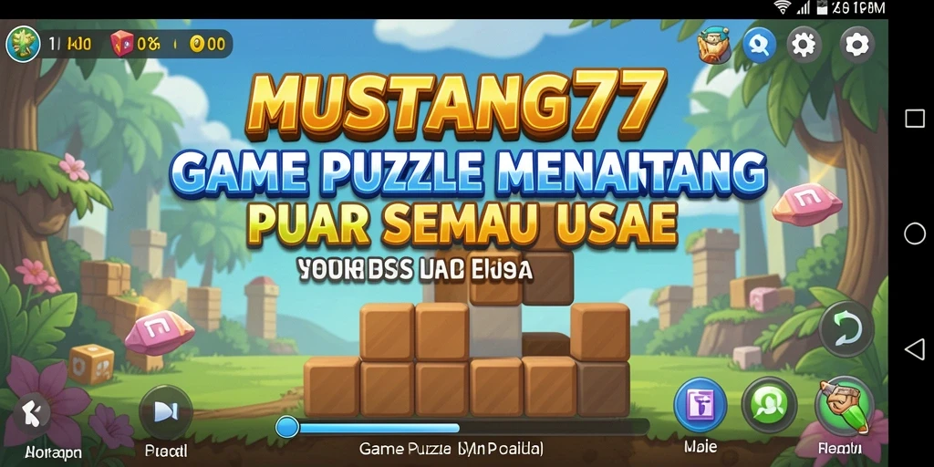 Tampilan gameplay MUSTANG77 yang seru dan menantang.