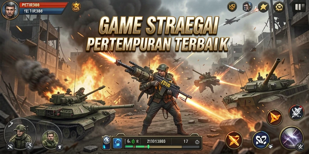 Tampilan gameplay seru dan grafis menawan dari PETIR388.