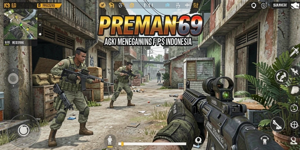 Gameplay intens dari PREMAN69 dengan aksi menegangkan.