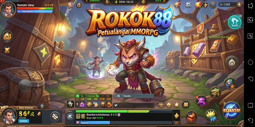 Gameplay seru dalam dunia ROKOK88 dengan pertarungan yang mendebarkan.