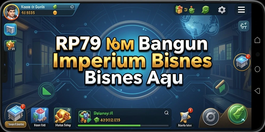 Tampilan menarik dari gameplay RP79 dengan strategi bisnis yang mendalam.