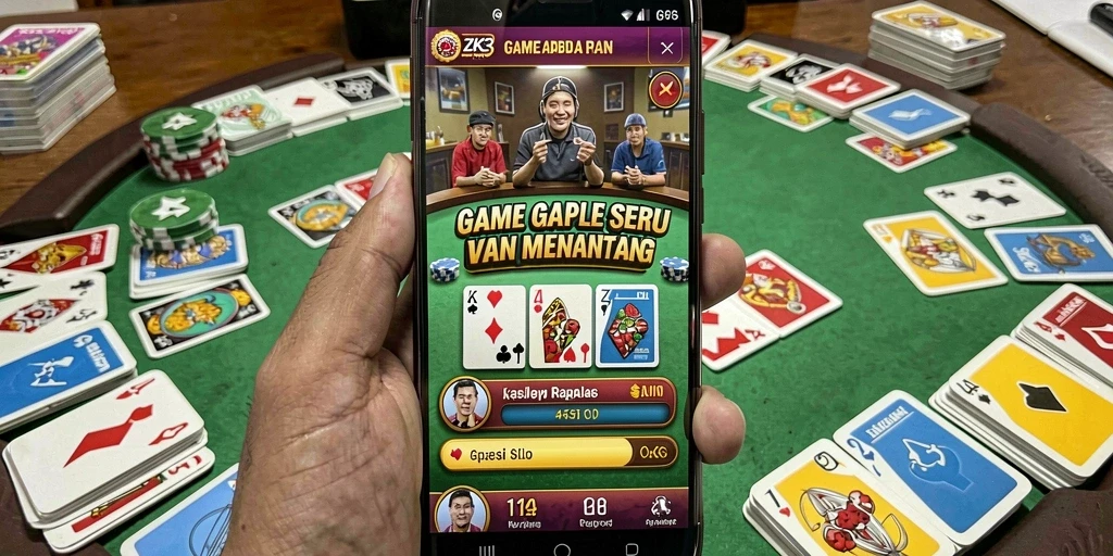 Tampilan gameplay seru dan menantang ZK3.